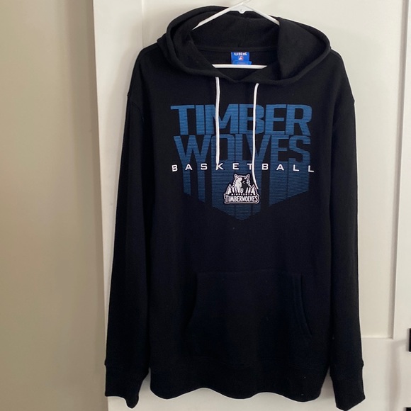 NBA Other - NBA Black and Blue Timberwolves Hoodie